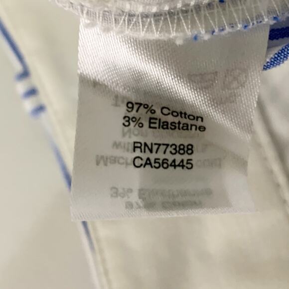 J Crew 14 NEW Womens Seersucker Skimmer Pant Blue White Nautical Marine - Picture 9 of 11